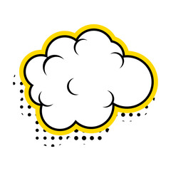 Pop Art Speech Bubble