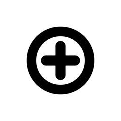 Fototapeta premium add line icon