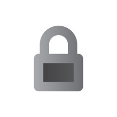 lock two tone gradient icon