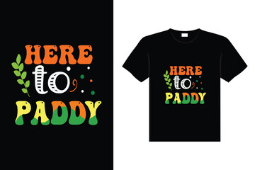 St. Patrick's day typography colorful Irish quote vector Lettering t-shirt design
