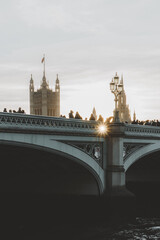 London, westminster bridge - obrazy, fototapety, plakaty