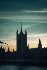 London, pałac westminster - obrazy, fototapety, plakaty