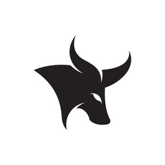 Obraz na płótnie Canvas Bull head logo images