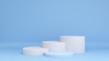 abstract geometric shape pastel color template minimal modern style wall background,for booth podium stage display table mock up composition 3d rendering 