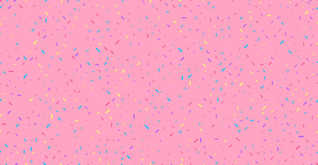 Sprinkle vector seamless pattern background