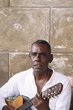 cuban musician in the havana streets, cuba