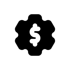 money management glyph icon