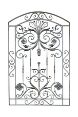 Old lattice in the window.