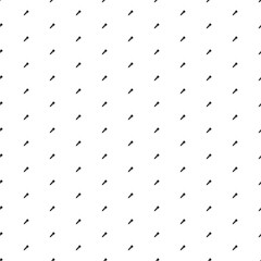 Square seamless background pattern from geometric shapes. The pattern is evenly filled with small black microphone symbols. Vector illustration on white background