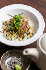 海鮮づけ茶漬け