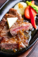 ロースステーキ