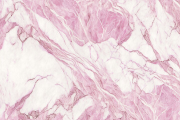 Pink and white marble background. Generative ai.
