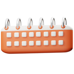 Calendar 3D icon