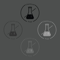 Chemical Free icon.