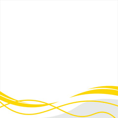 Obraz premium White and Gold Footer