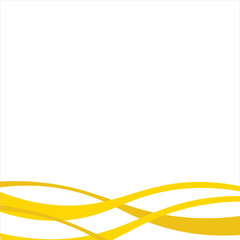 White and Gold Footer