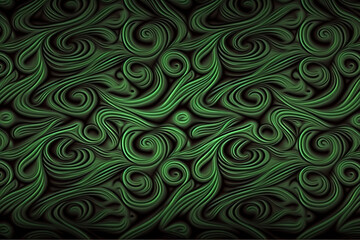 Background, green wallpaper, for computer or phone. Textured and patterned wallpaper.