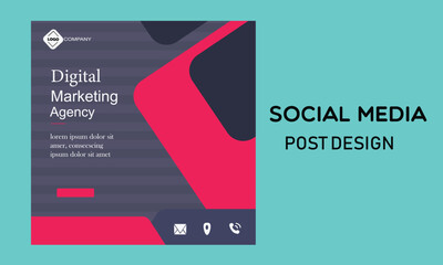 social media post design
