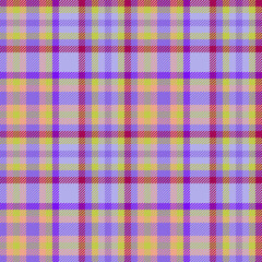 Plaid pattern texture. Seamless vector fabric. Tartan background check textile.