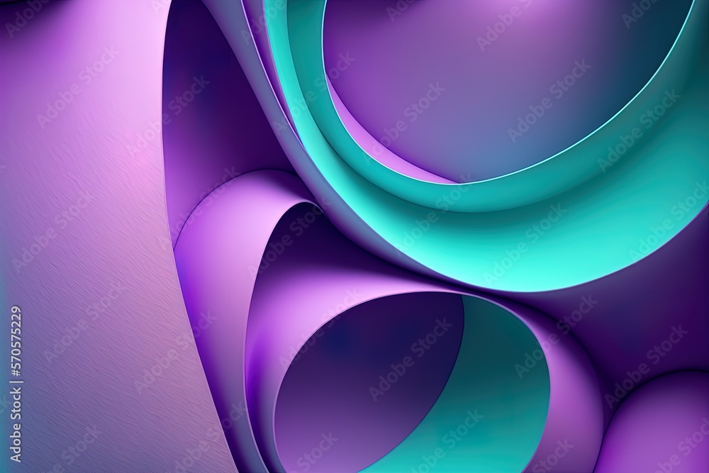 Poster contemporary abstract design with a gently rounded surface. a copy space is included in the violet a