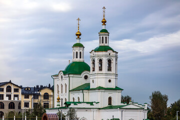 Fototapeta na wymiar Tyumen. Church of the Ascension of the Lord