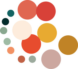 abstract background with circles