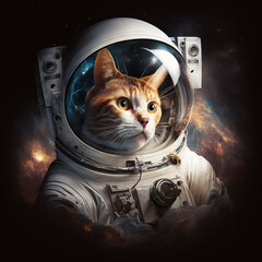 Astro Cat, Spacecat, Generative AI