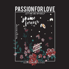 flowers illustration for print