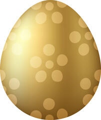 gold easter egg icon
