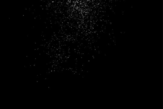 Black vector background with splashes paint. The night sky. Background, template, banner design.
