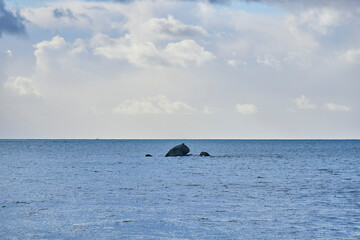 Obraz premium Rocher isolé .