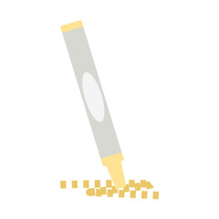 Crayon Highlighted Marks Drawing Doodle Sketch Line
