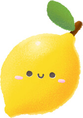 Cute Lemon Illustration