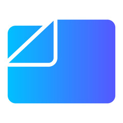 folder gradient icon