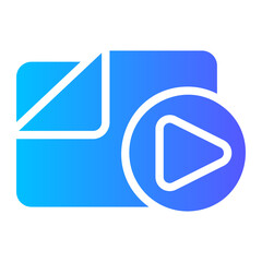 folder gradient icon