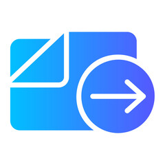 folder gradient icon