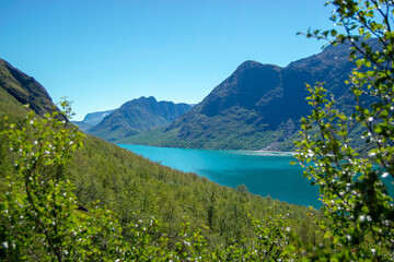 lake in the mountains