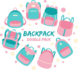 Backpack Doodle Pack