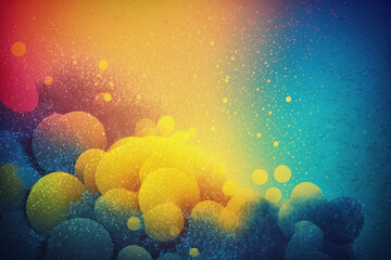 Abstract gradient colorful background with a grainy texture, Generative AI
