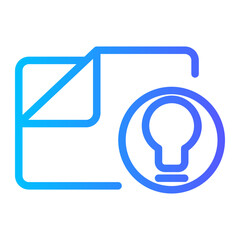 folder gradient icon