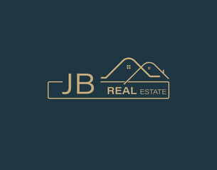 JB Real Estate & Consultants Logo Design Vectors images. Luxury Real Estate Logo Design