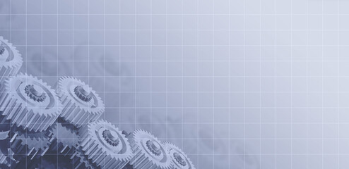 歯車の背景