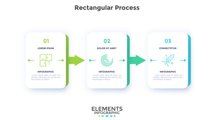 Modern Vector Infographic Template In Minimalistic Style