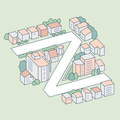 アルファベットのZ