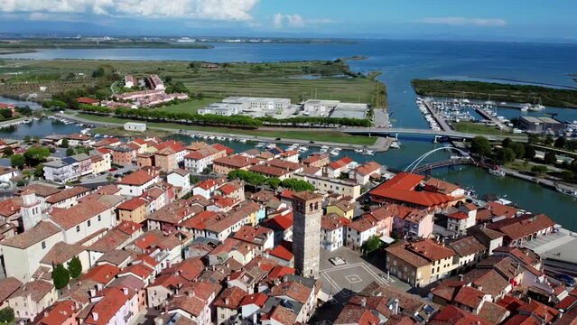 Marano reserve and lagoon. Protected oasis and historic village