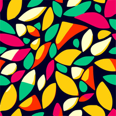 Fototapeta na wymiar floral pattern style Geometric Vector Seamless textile print. traditional design. Creative pattern backgrounds.