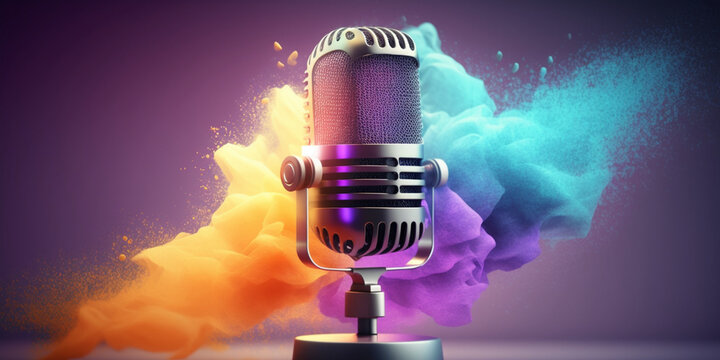 Podcast Mic Images – Browse 108,195 Stock Photos, Vectors, and