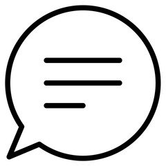 speech bubble icon