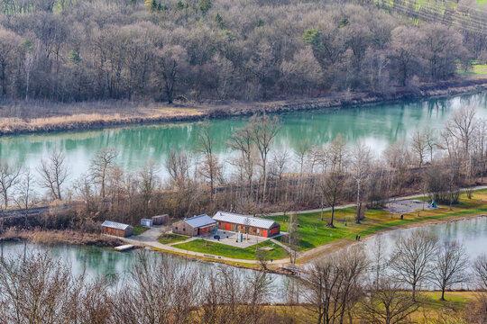 Ausblick+ von der Liegewiese Alpenblick Marktl,
