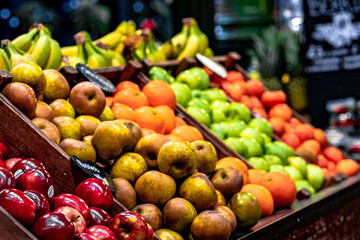 Colourful Fresh Fruit - Market stall - London Borough Market